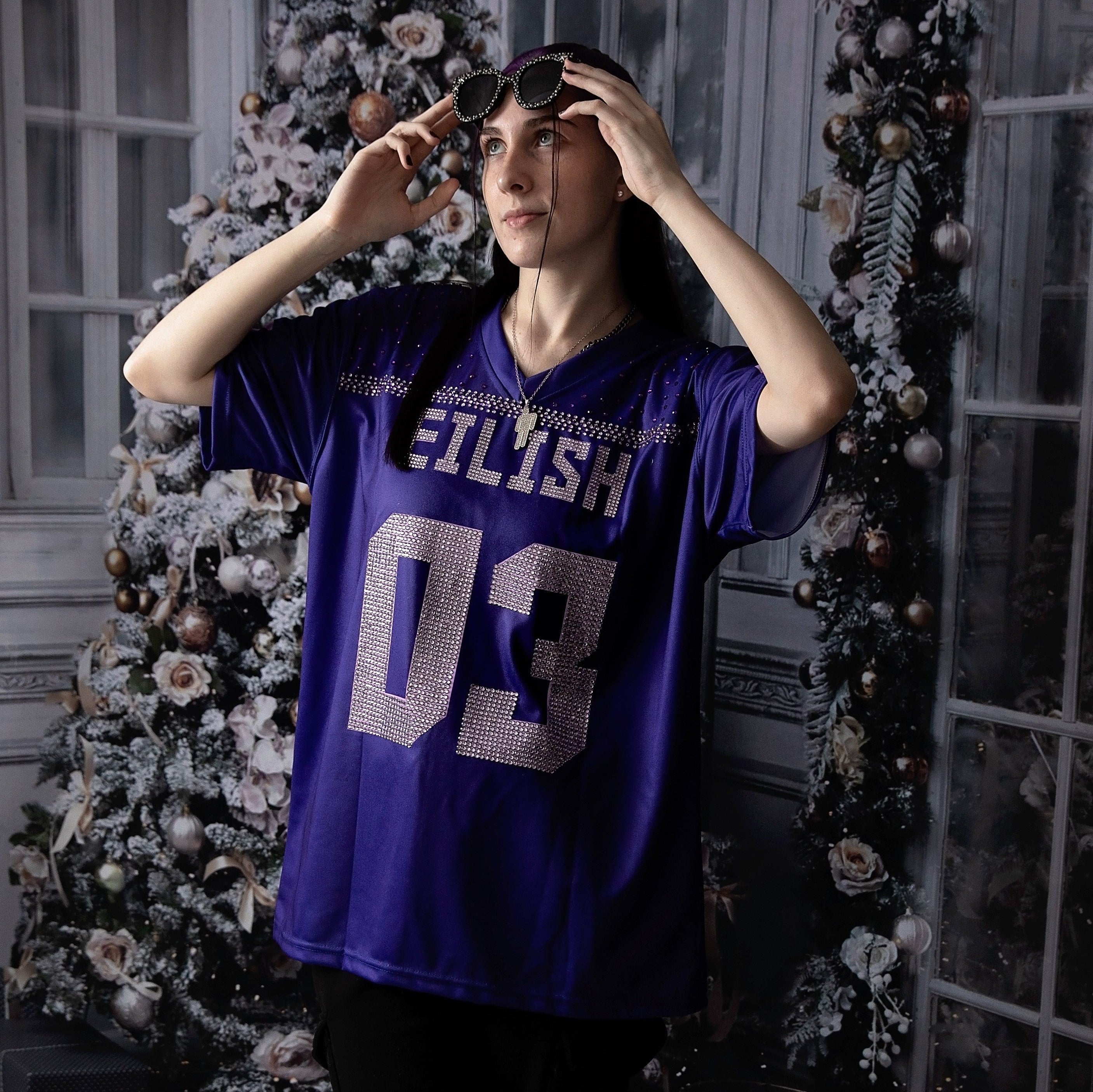 Purple Eilish 03 jersey