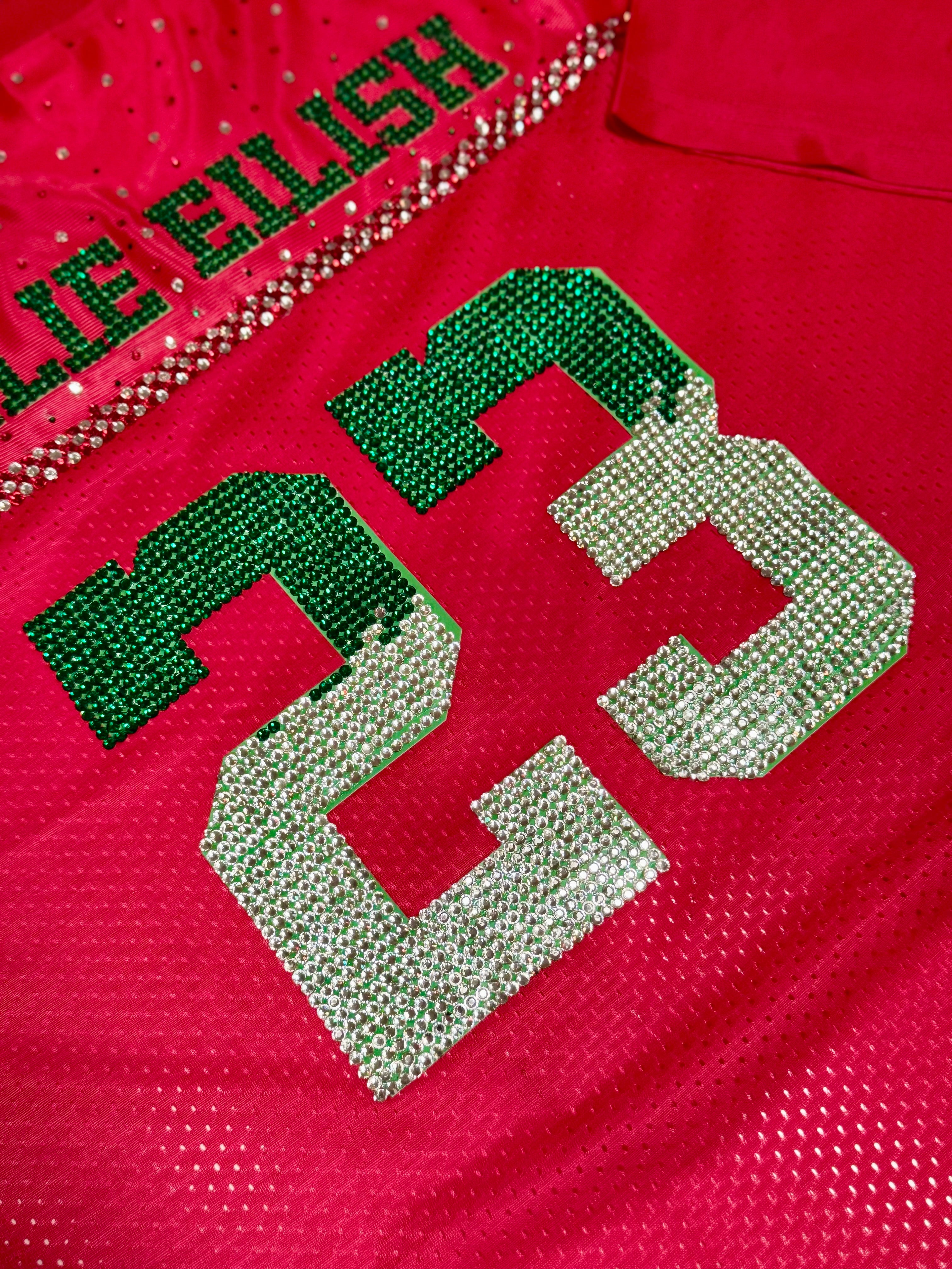 Christmas eilish 23 jersey