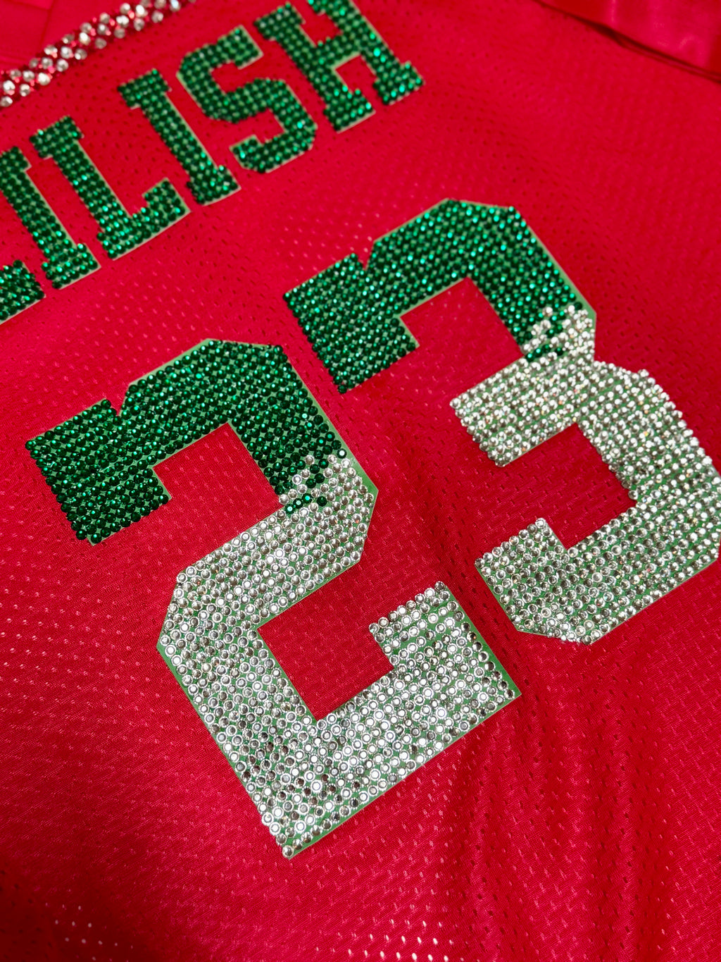 Christmas eilish 23 jersey