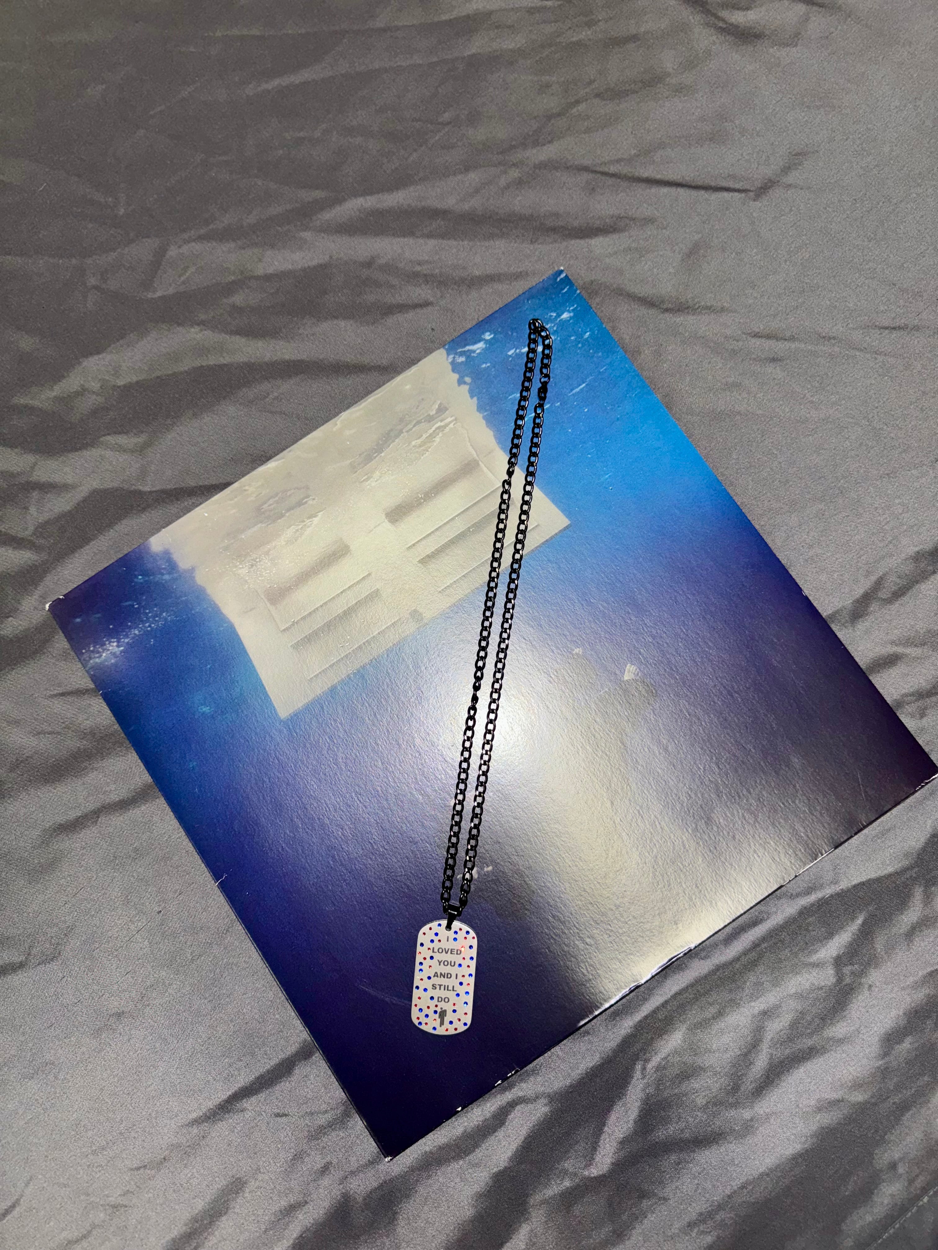 i loved you EILISH necklace