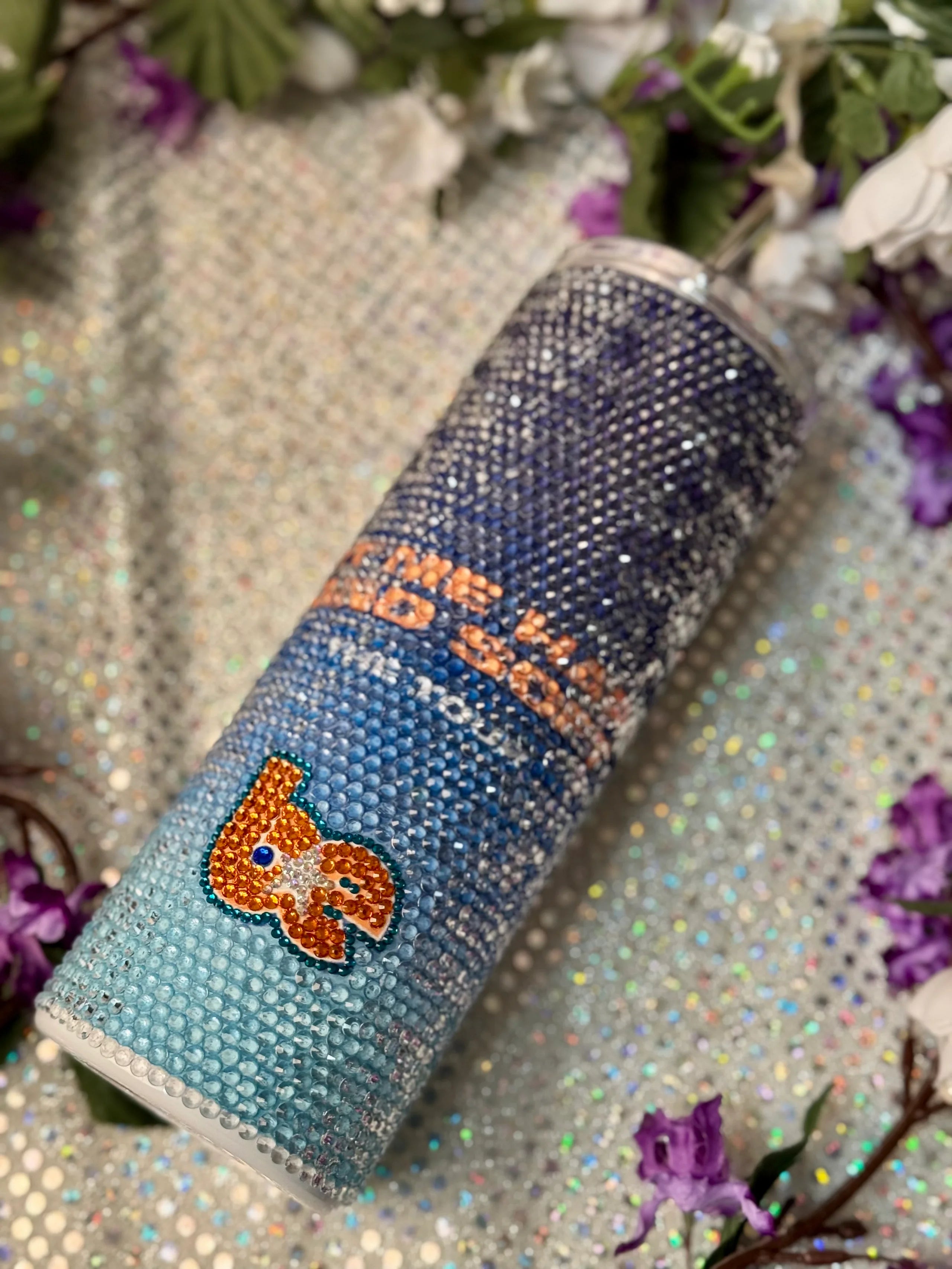 Hard and Soft “BE” rhinestone 20oz tumbler