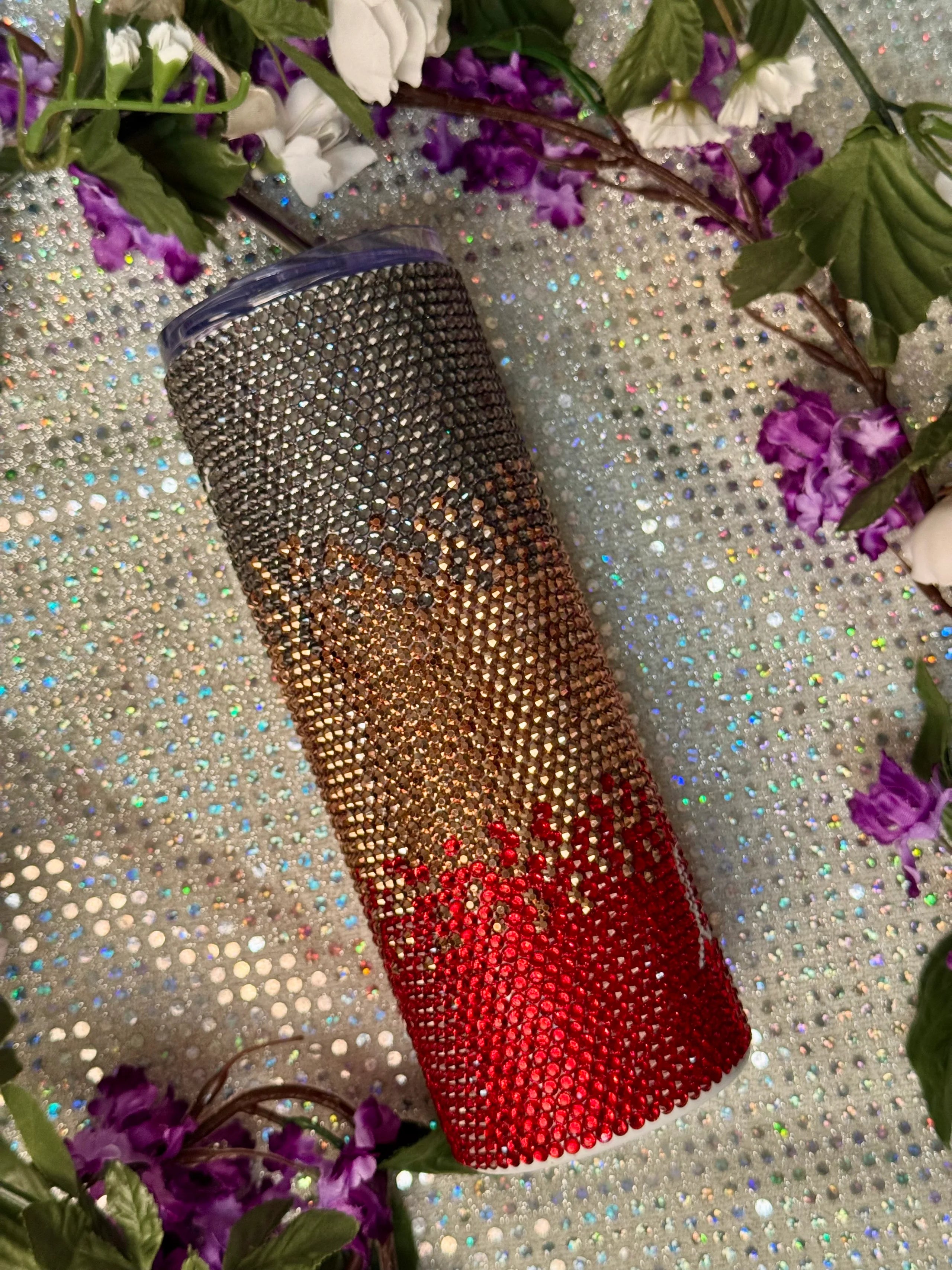 Eilish rhinestone 20oz tumbler