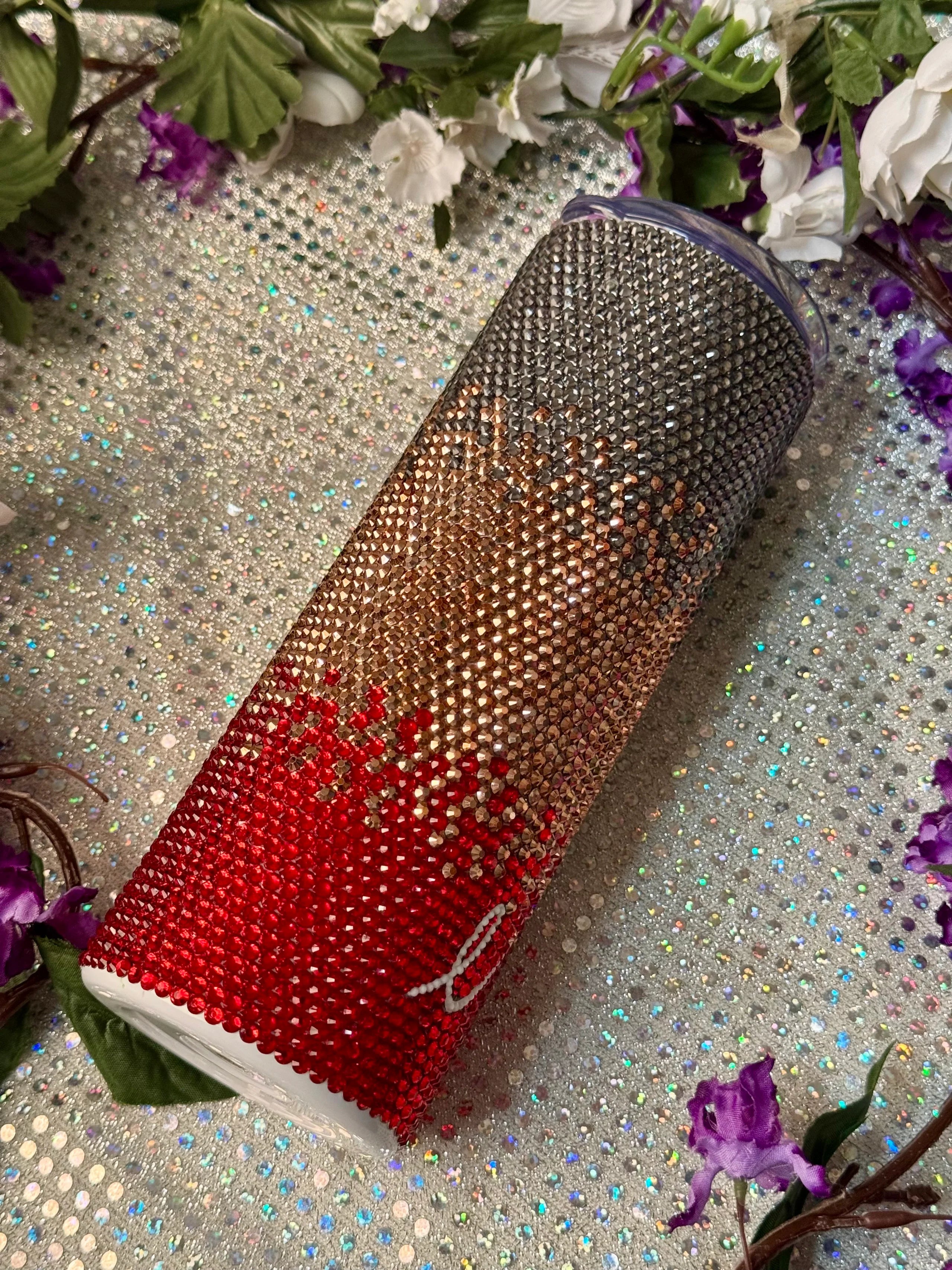 Eilish rhinestone 20oz tumbler