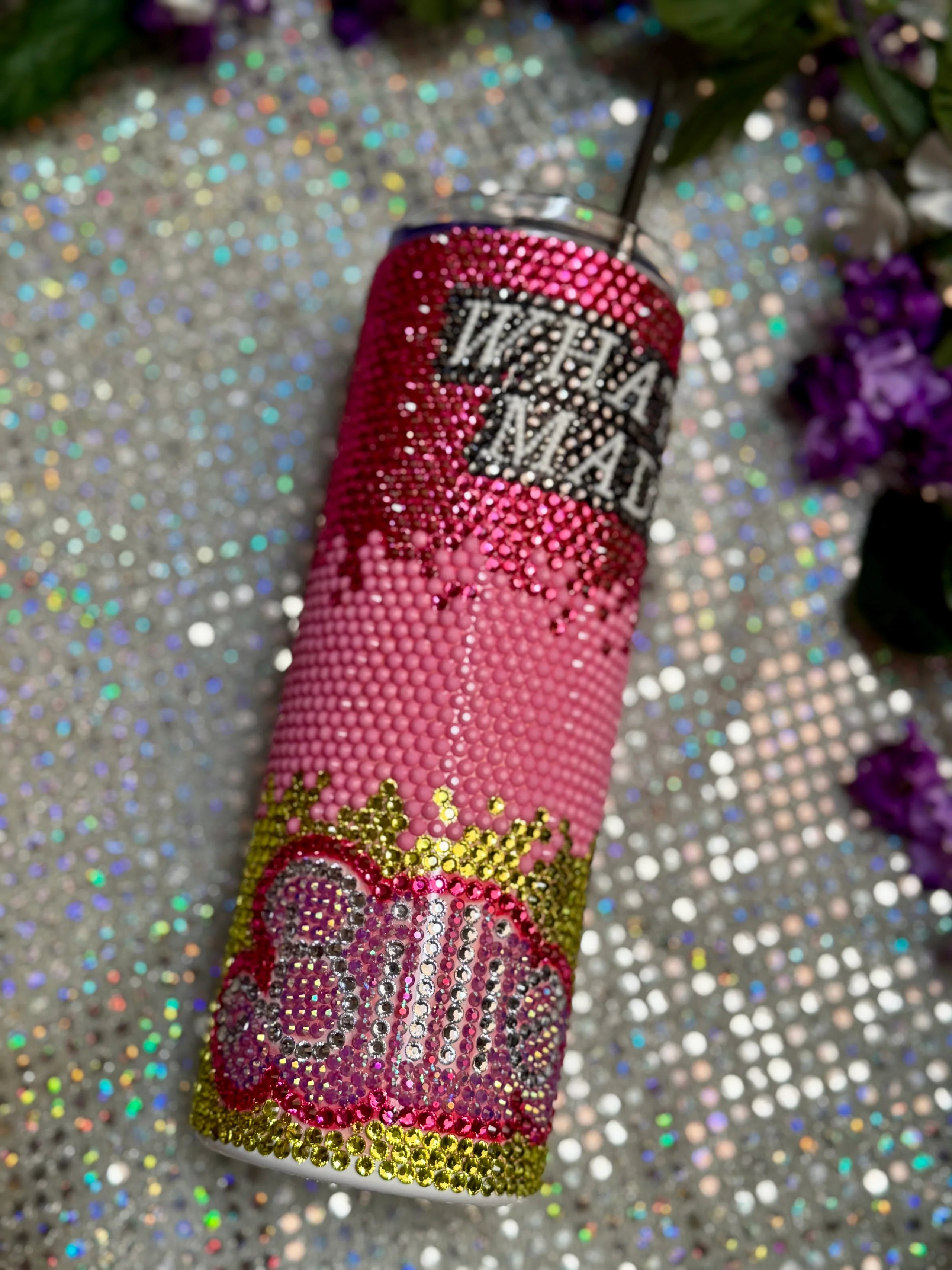 What was i made for rhinestone 20oz tumbler