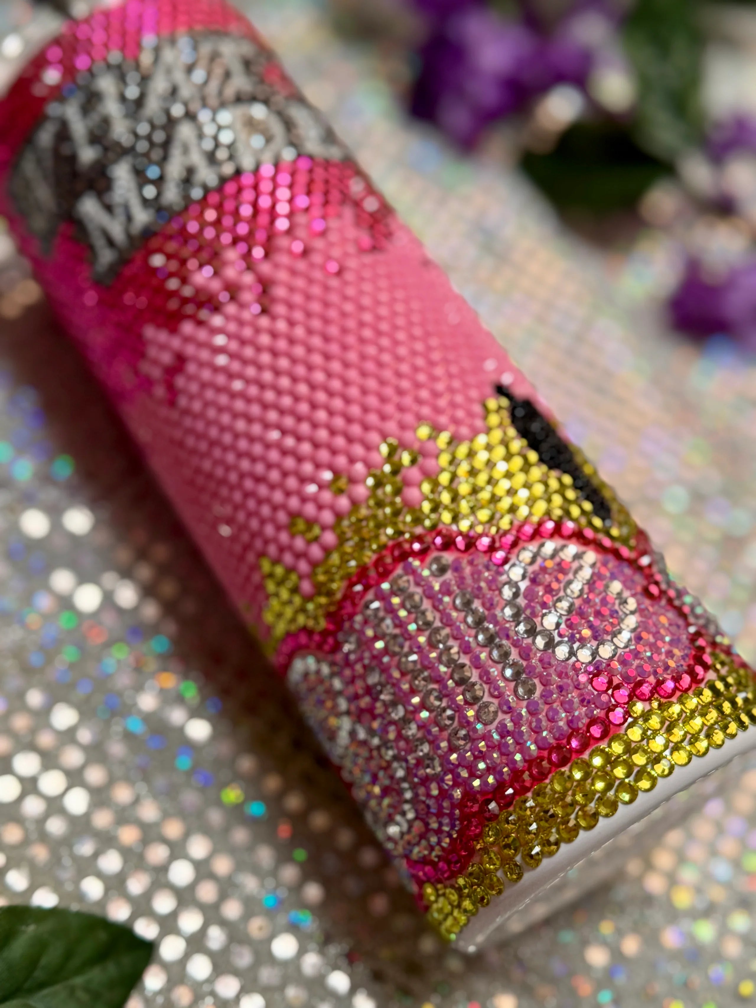 What was i made for rhinestone 20oz tumbler