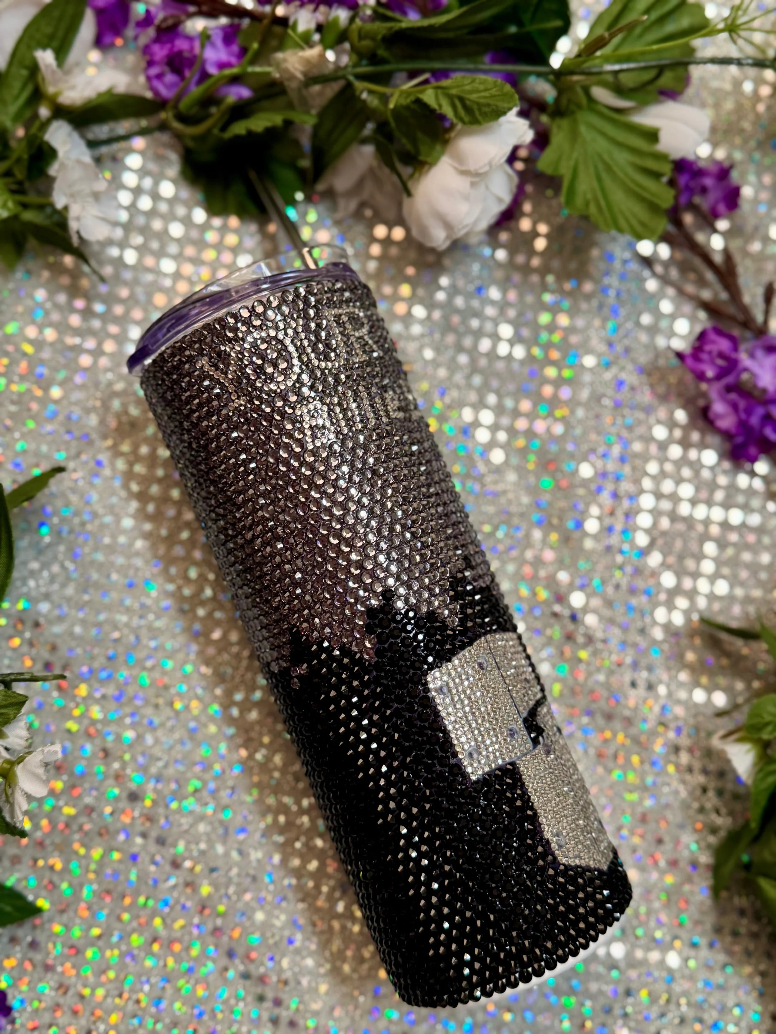 Your turn eilish rhinestone 20oz tumbler