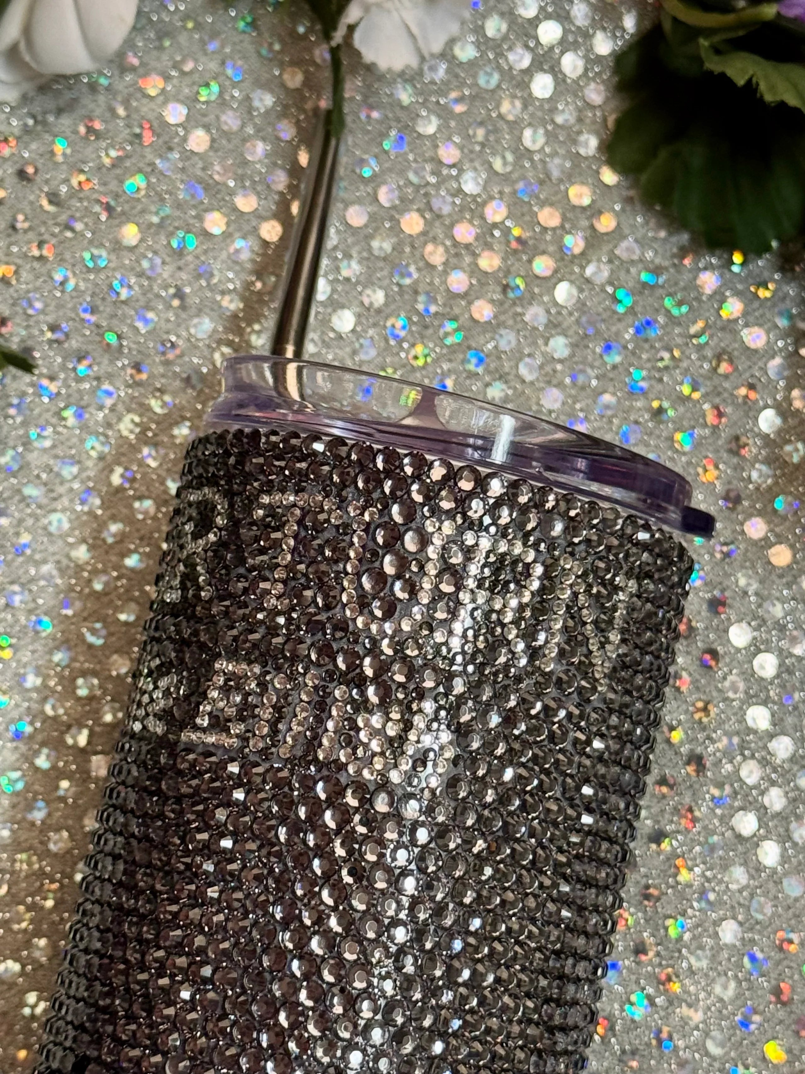 Your turn eilish rhinestone 20oz tumbler